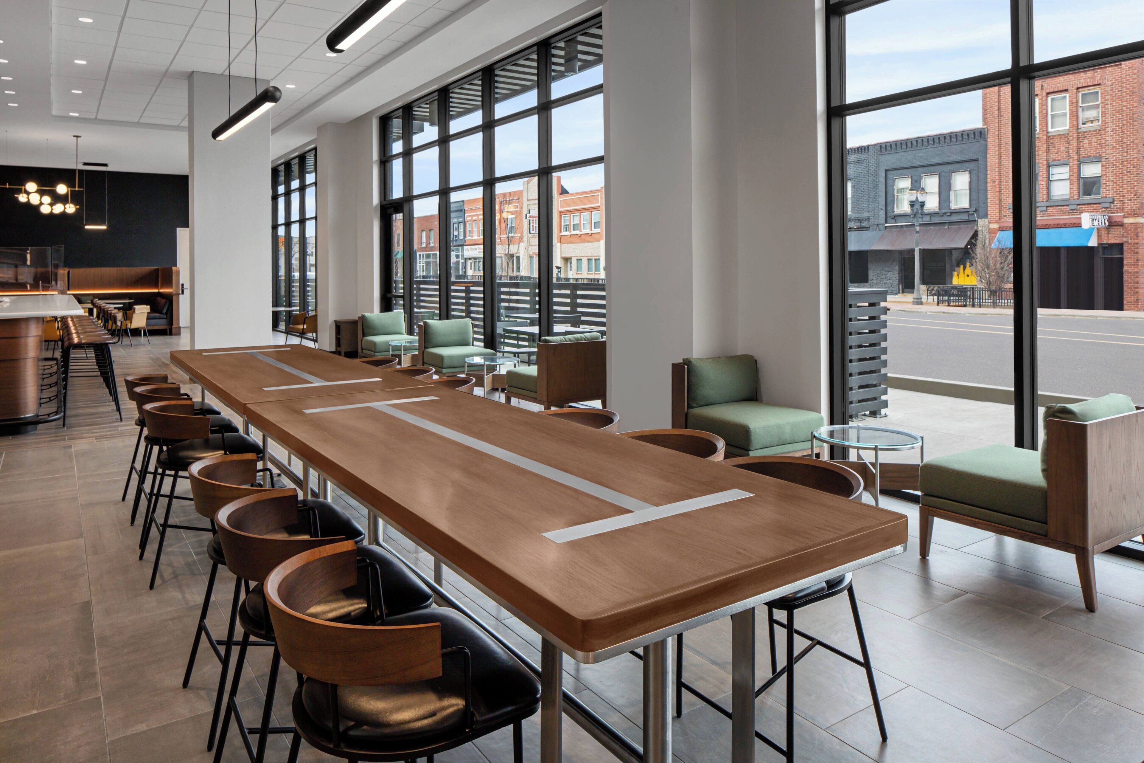 Communal workspace